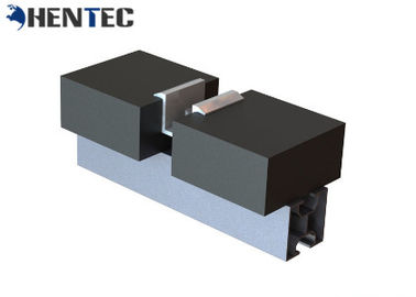 Anodized PV MID Clamp Solar Panel Mounting System For Roof Mounting Systems