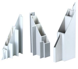 T5 / T6 Aluminum Curtain Wall Profile Oxygenate Coloring For Buildings