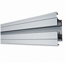 Golden / Silver Aluminum Curtain Wall Systems Anodized , 6063-T5