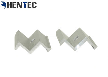Durable Solar Roof Mounting Systems Aluminum Mid Clamp For Buildings / Commercial