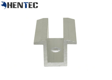 PV MID Clamp Solar Roof Mounting Systems 6063- T5 High Corrosion Resistance