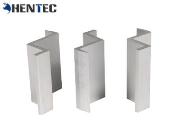 PV Middle Clamp Solar Roof Mounting Systems Extruded Aluminum Profiles 6063- T5 / 6060- T5