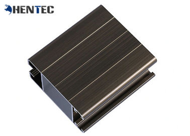 CE Powder Painted Aluminum Door Extrusions For Side Hung Doors / Silding Doors