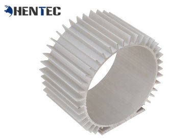Aluminum Radiator / Aluminium Extrusion Heat Sink Profiles With Machining