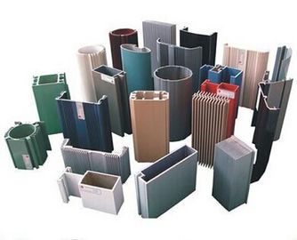 T3 - T6 Aluminum Curtain Wall Profile Oxygenate Coloring For Buildings