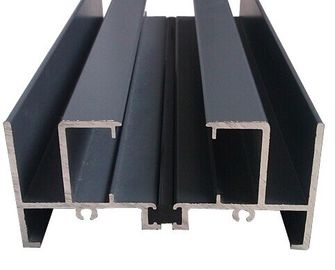 Aluminum 6063 Curtain Walling Systems For Residential Buildings