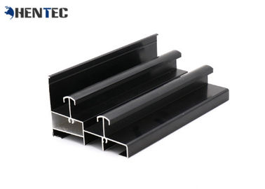 6061 / 6005 Aluminum Door Extrusions Steel Polished For sliding doors