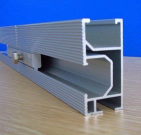 Anodized / Mill finished Rail  Solar Roof Mounting System , Solar Panel Mounting Rails