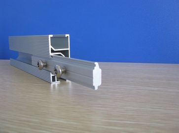 Anodized  Solar Roof Mounting Systems , Aluminum Profile For Solar Panel