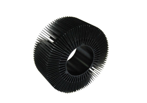 6005 Custom Made LED Round Extruded Aluminum Heatsink