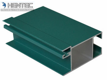 Steel Polished Aluminium Door Frame Extrusions 6061 - T5 / T6 With Milling Deep Process